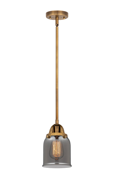 Nouveau 2 Mini Pendant Antique Copper Brass