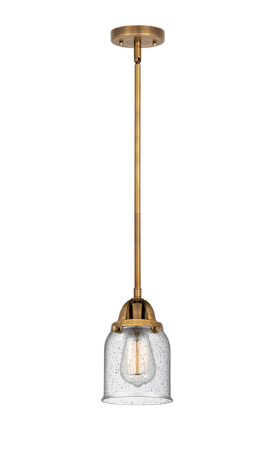Nouveau 2 Mini Pendant Antique Copper Brass