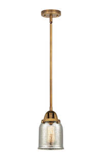 Nouveau 2 Mini Pendant Antique Copper Brass