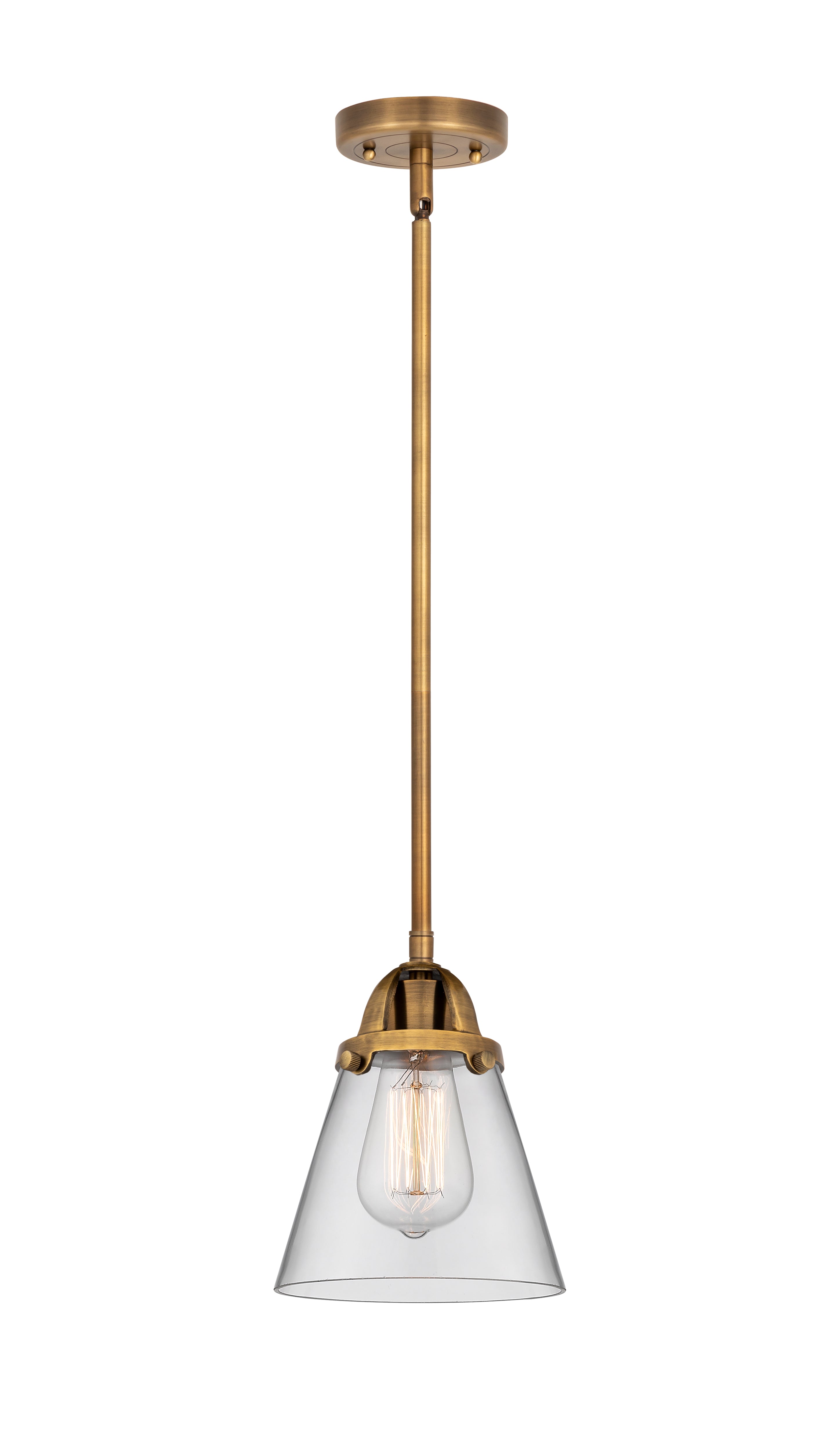 Nouveau 2 Mini Pendant Antique Copper Finish