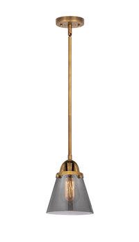 Nouveau 2 Mini Pendant Antique Copper Brass