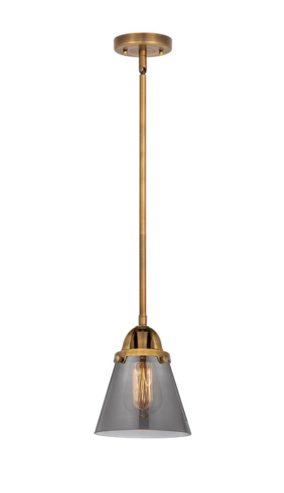 Nouveau 2 Mini Pendant Antique Copper Brass