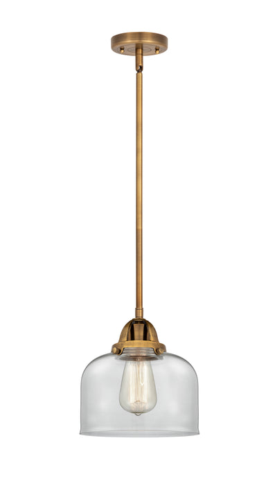 Nouveau 2 Mini Pendant Antique Copper Brass