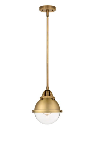 Nouveau 2 Mini Pendant Brushed Brass Finish