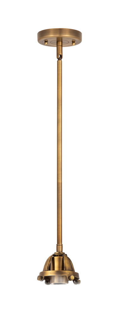 Nouveau 2 Mini Pendant Antique Copper Brass