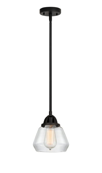 Nouveau 2 Mini Pendant Cast Brass Antique