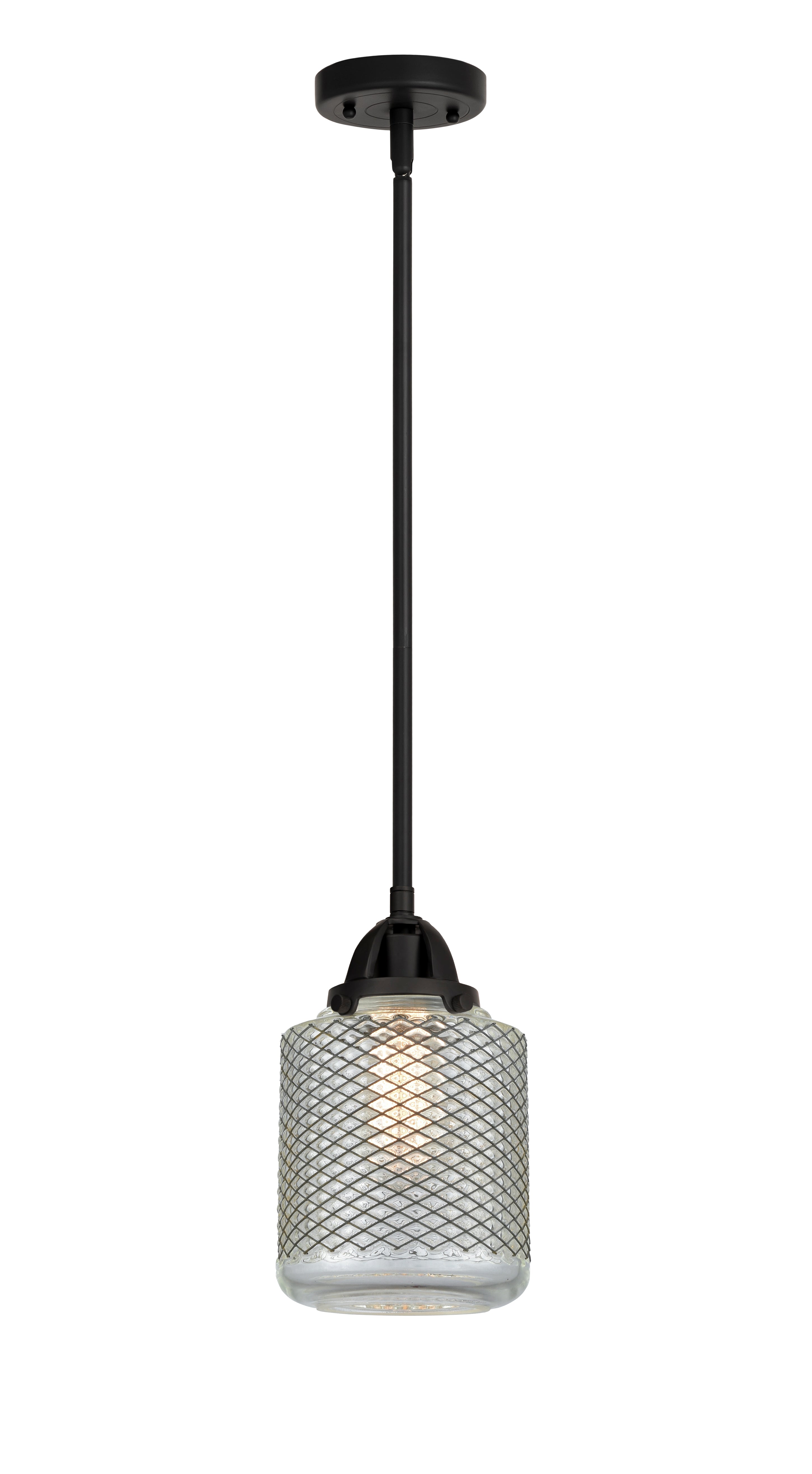 Nouveau 2 Mini Pendant Antique Copper