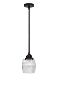 Nouveau 2 Mini Pendant Antique Copper Finish
