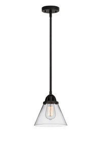 Nouveau 2 Mini Pendant Antique Copper Brass