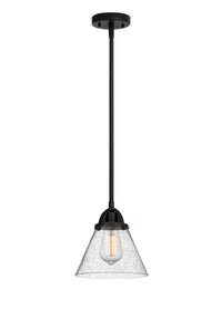 Nouveau 2 Mini Pendant Antique Copper Brass