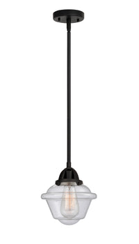 Nouveau 2 Mini Pendant Antique Copper Brass