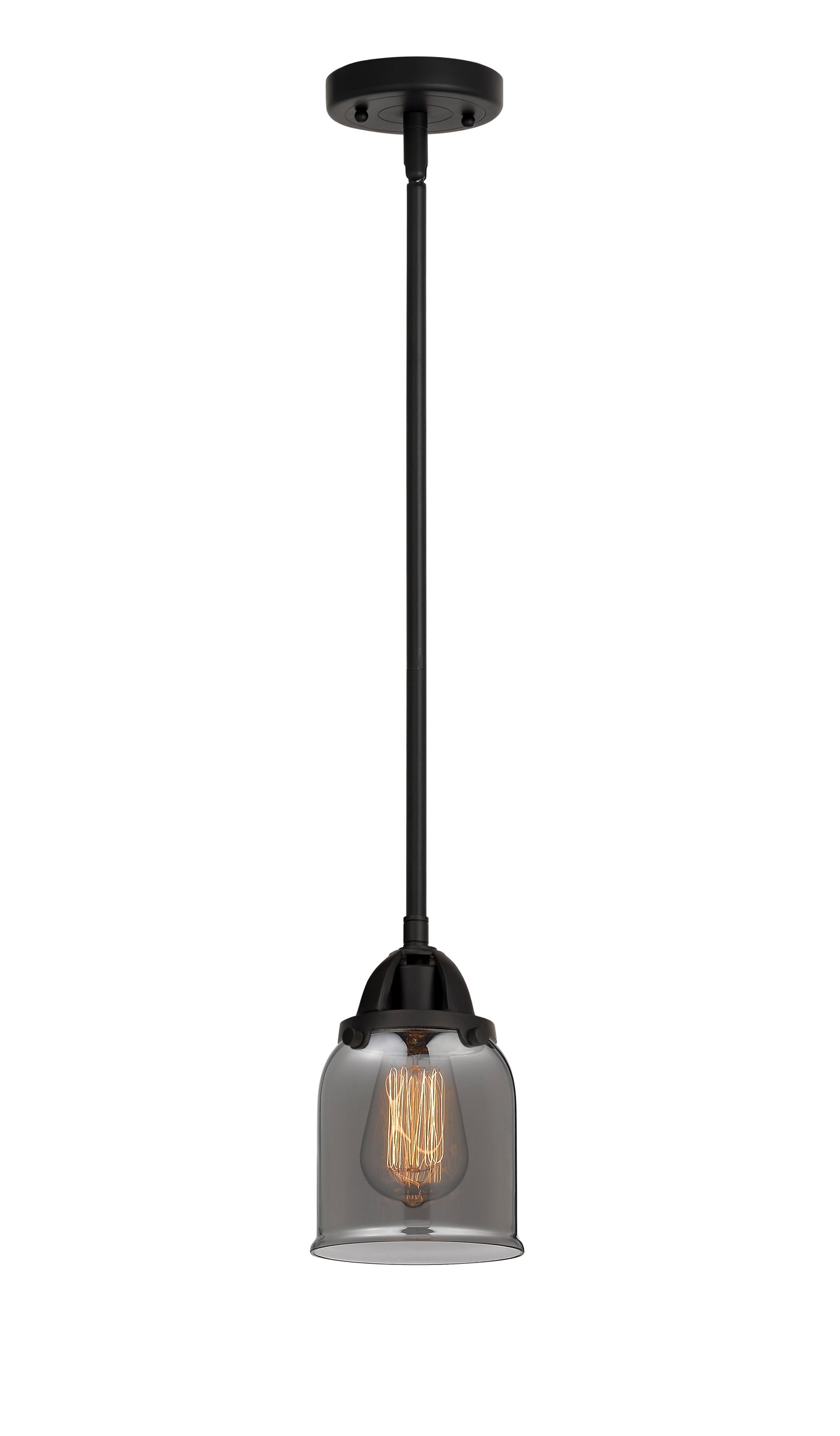 Nouveau 2 Mini Pendant Antique Copper Brass