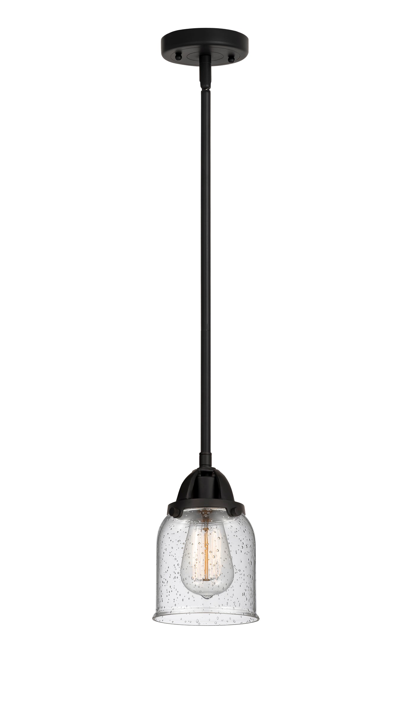 Nouveau 2 Mini Pendant Antique Copper Brass