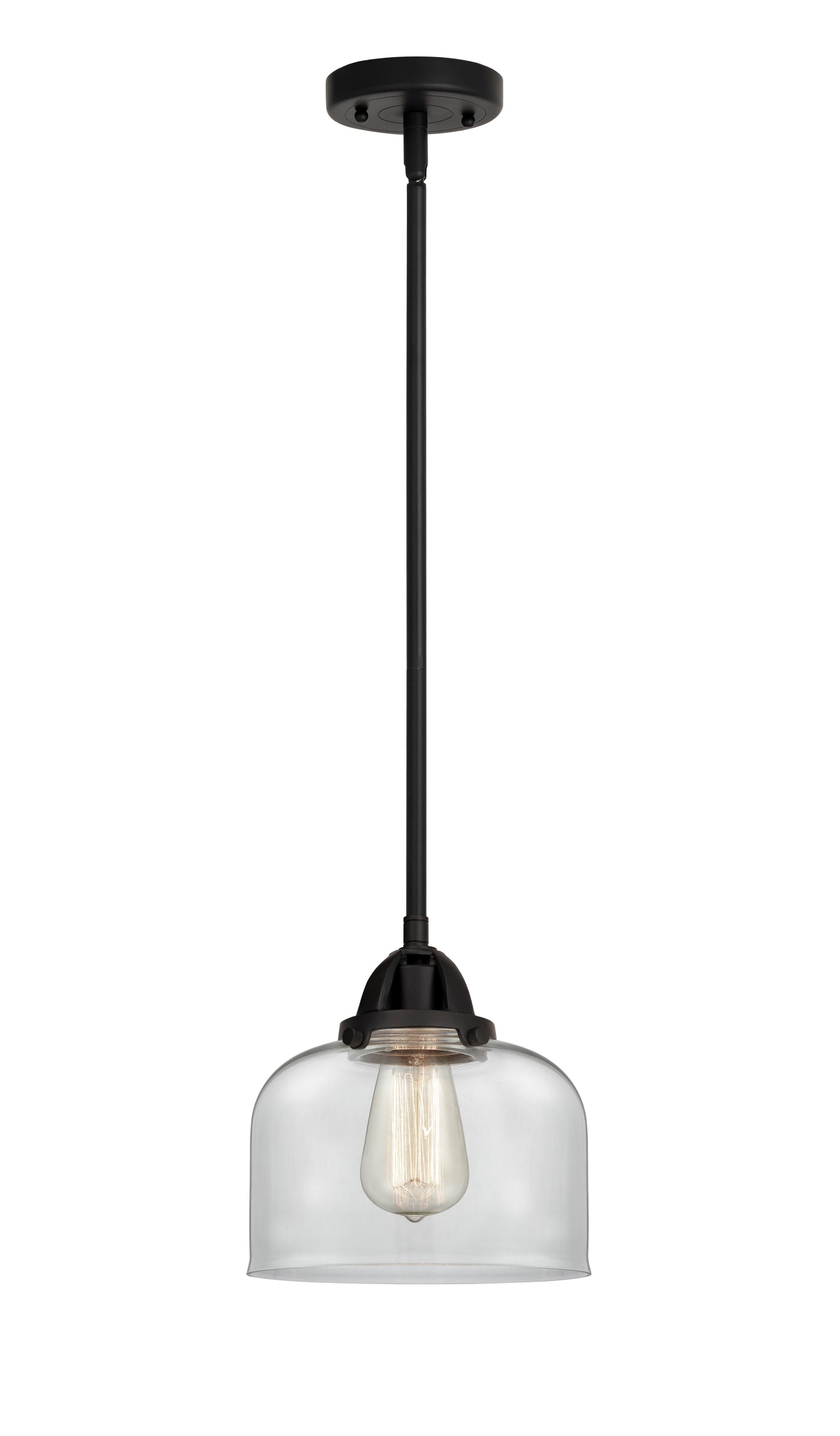 Nouveau 2 Mini Pendant Antique Copper Brass