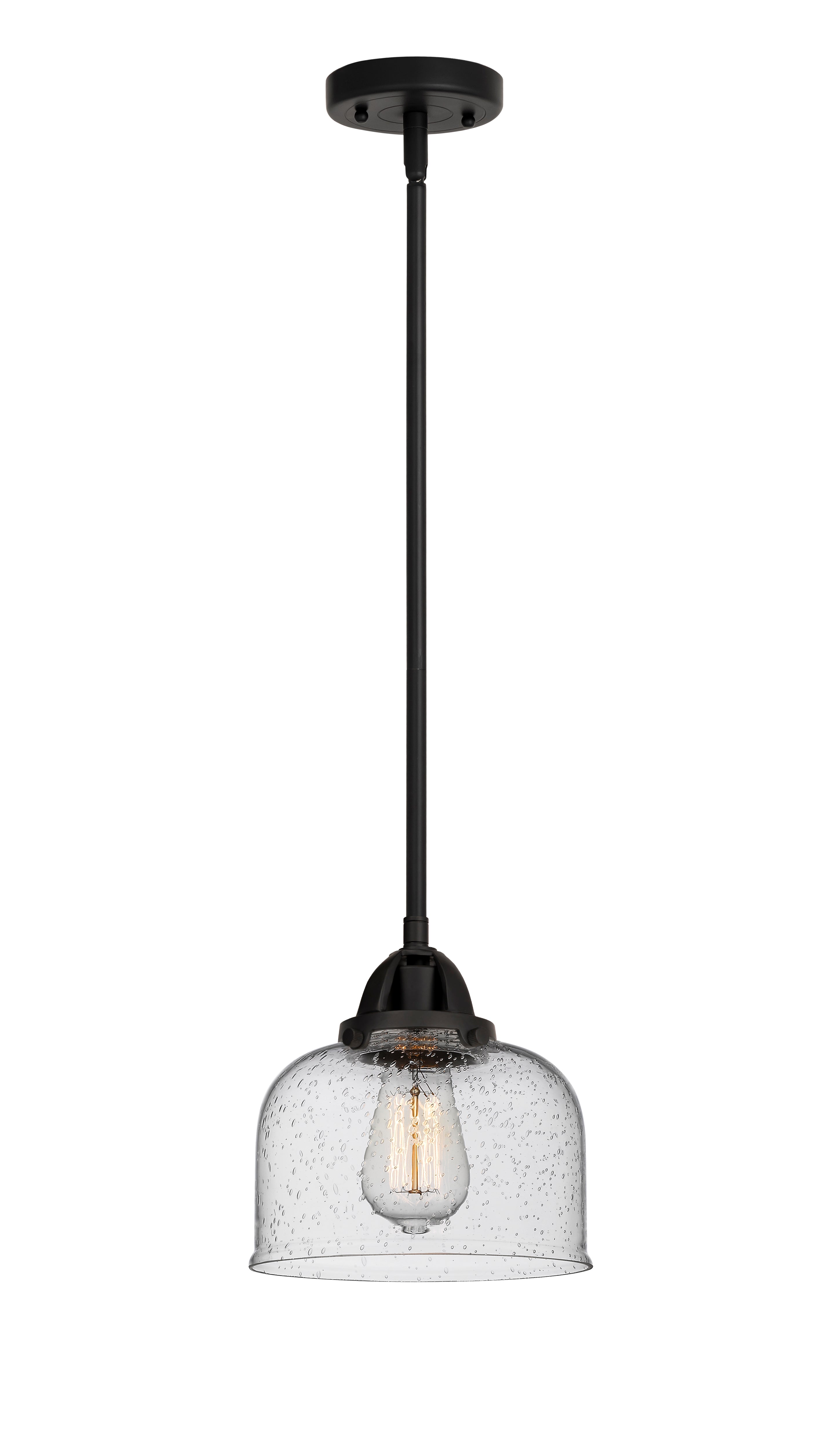 Nouveau 2 Mini Pendant Antique Copper Brass