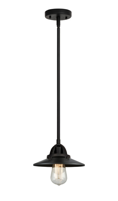 Nouveau 2 Mini Pendant 8 Inch Antique Copper
