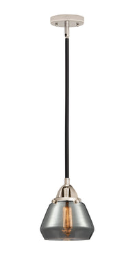 Nouveau 2 Mini Pendant Cast Brass Antique