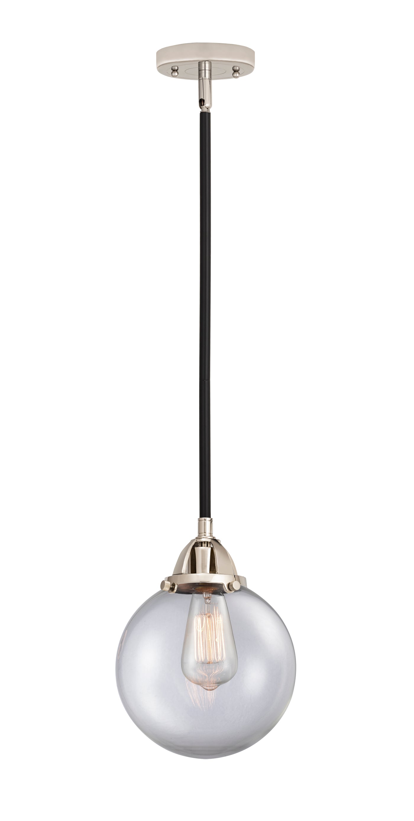 Nouveau 2 Mini Pendant Antique Copper Brass