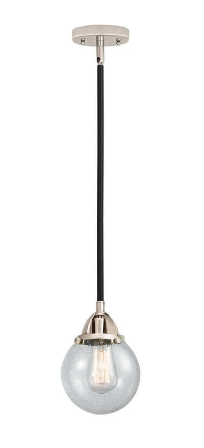 Nouveau 2 Mini Pendant Cast Brass Antique Copper