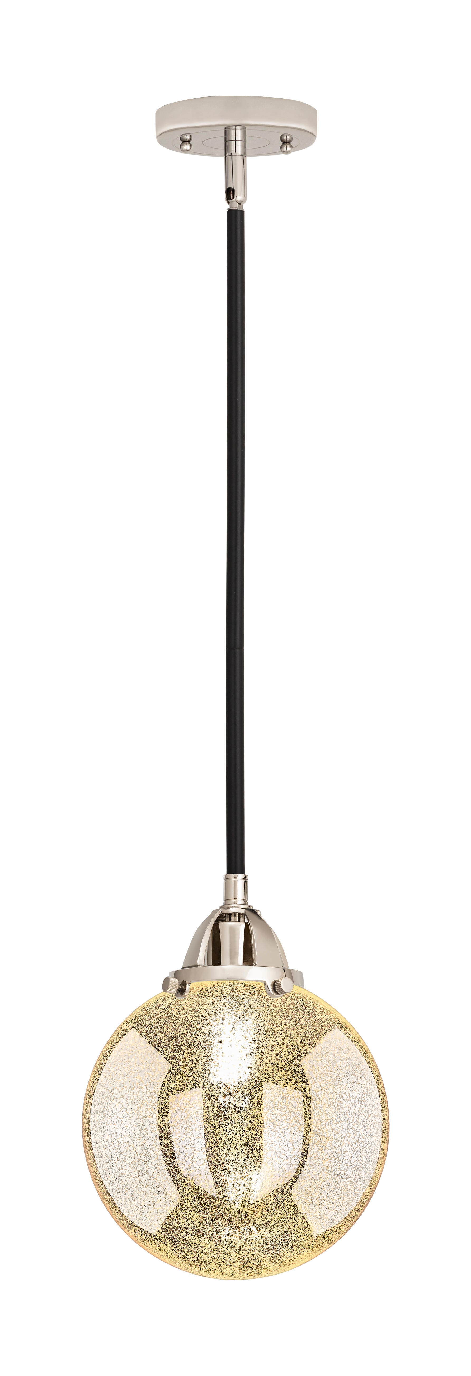Nouveau 2 Mini Pendant Antique Copper Brass