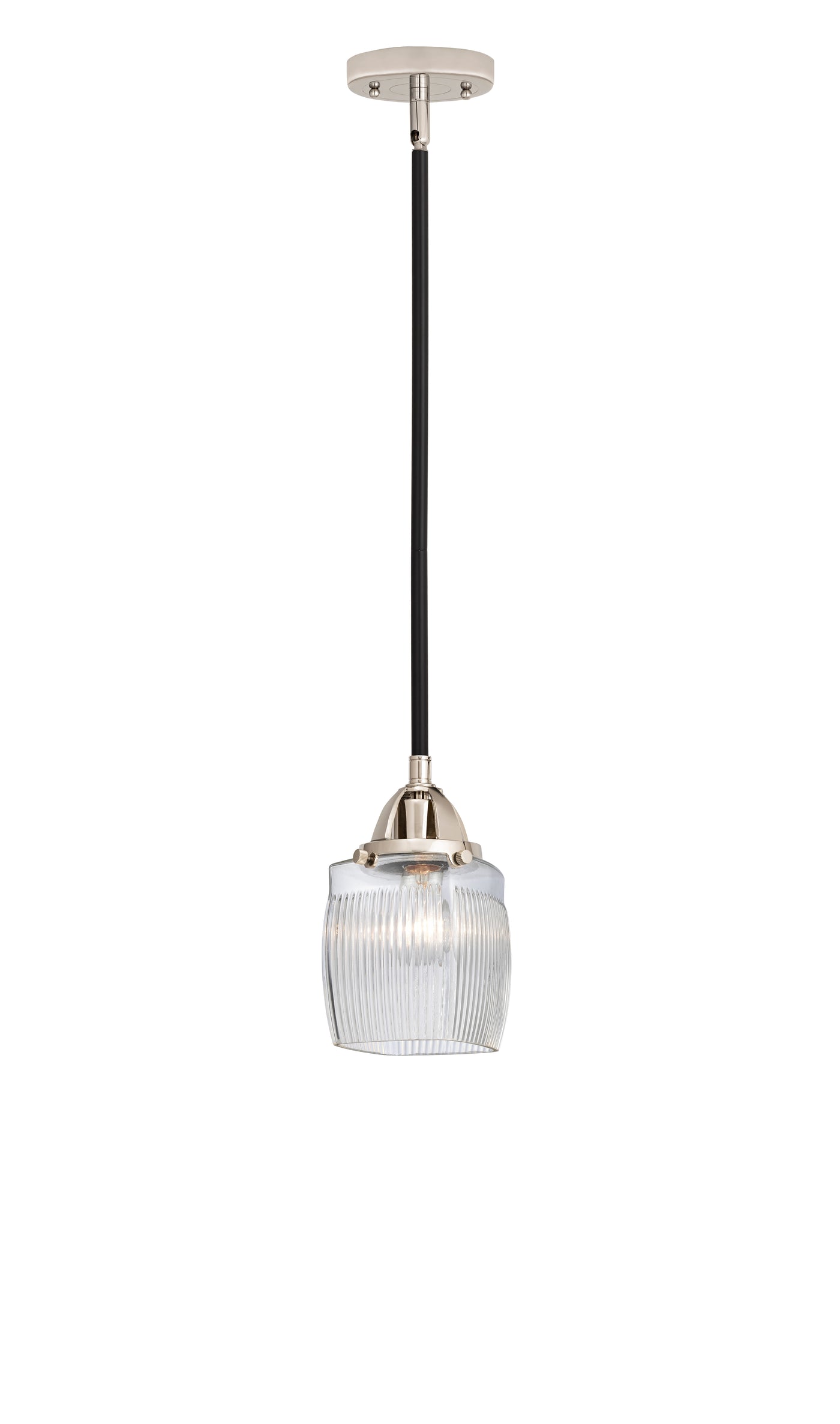 Nouveau 2 Mini Pendant Antique Copper Brass