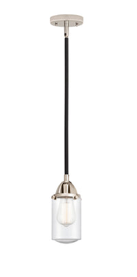 Nouveau 2 Mini Pendant Antique Copper Brass
