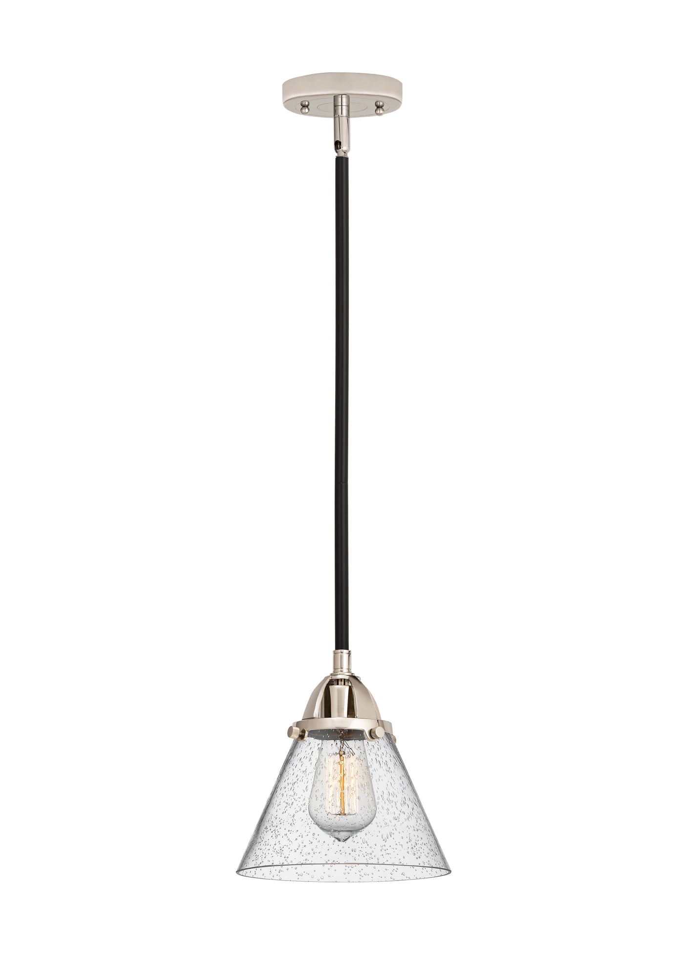 Nouveau 2 Mini Pendant Antique Copper Brass