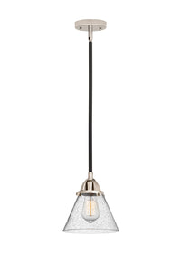 Nouveau 2 Mini Pendant Antique Copper Brass