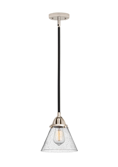 Nouveau 2 Mini Pendant Antique Copper Brass