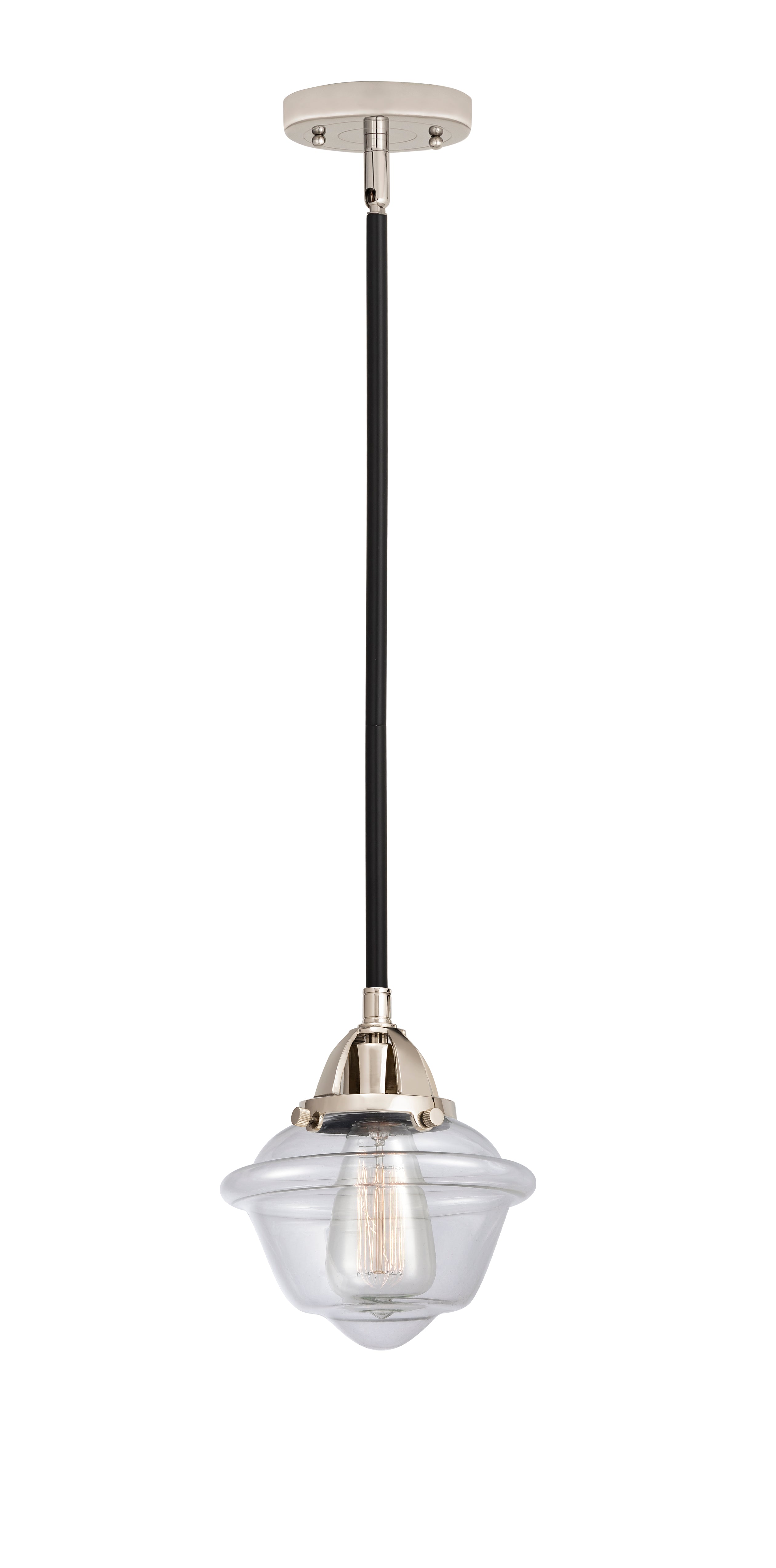 Nouveau 2 Mini Pendant Antique Copper Brass