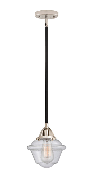 Nouveau 2 Mini Pendant Antique Copper Brass