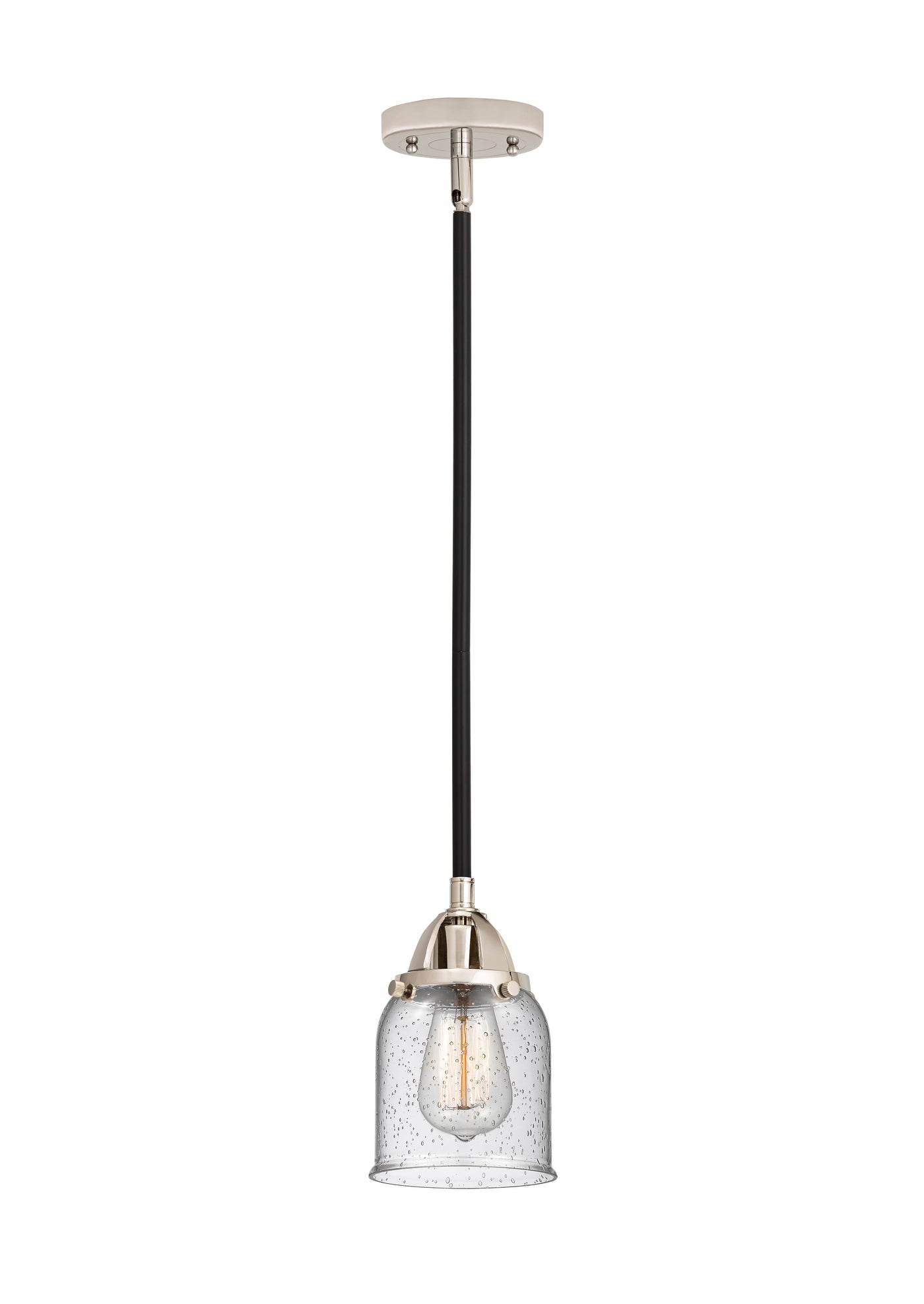Nouveau 2 Mini Pendant Antique Copper Brass