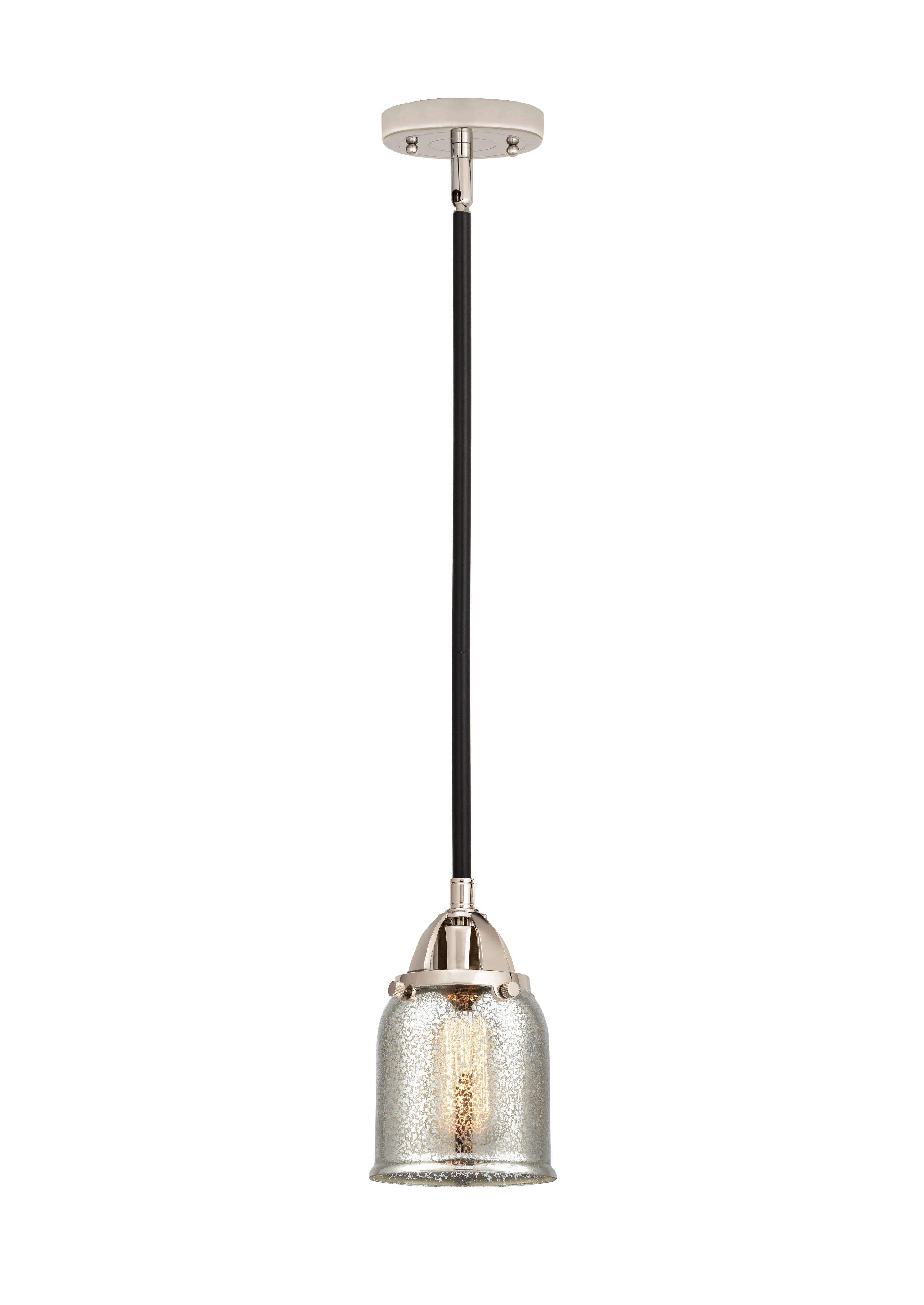 Nouveau 2 Mini Pendant Antique Copper Brass