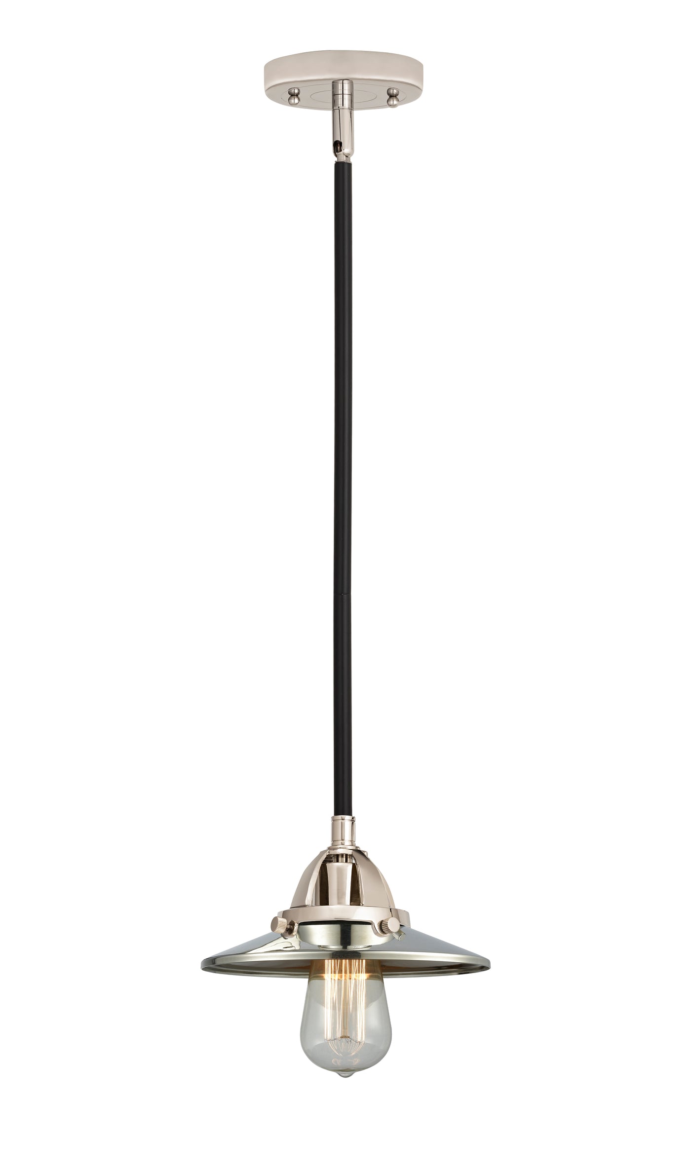 Nouveau 2 Mini Pendant 8 Inch Antique Copper