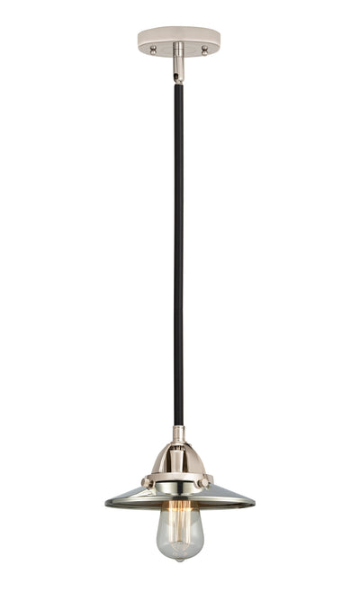 Nouveau 2 Mini Pendant 8 Inch Antique Copper