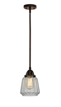 Nouveau 2 Mini Pendant Antique Copper Finish