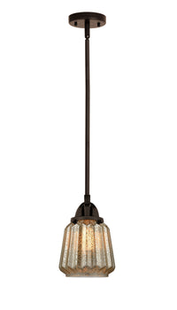 Nouveau 2 Mini Pendant Antique Copper