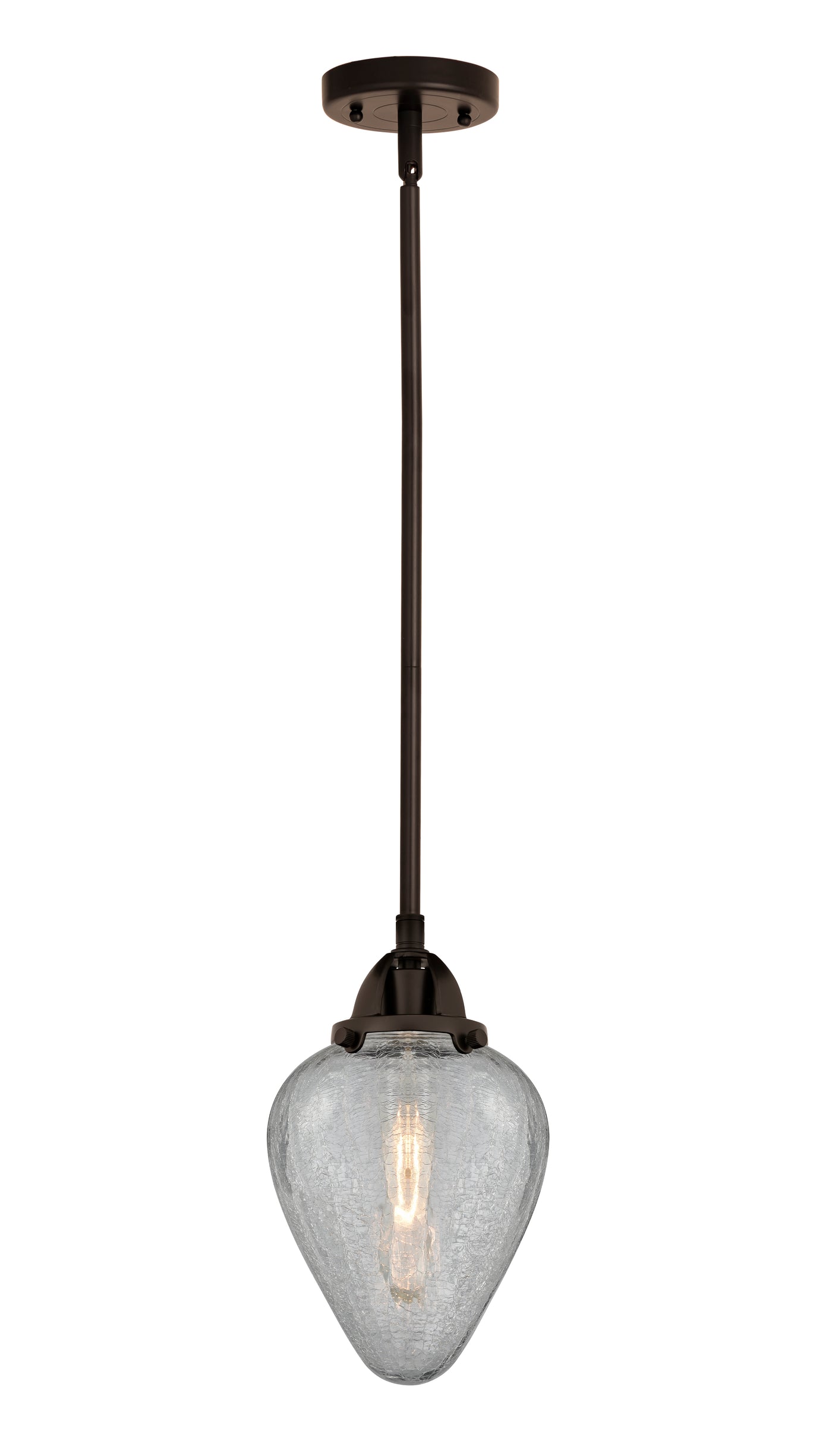 Nouveau 2 Mini Pendant Antique Copper Brass
