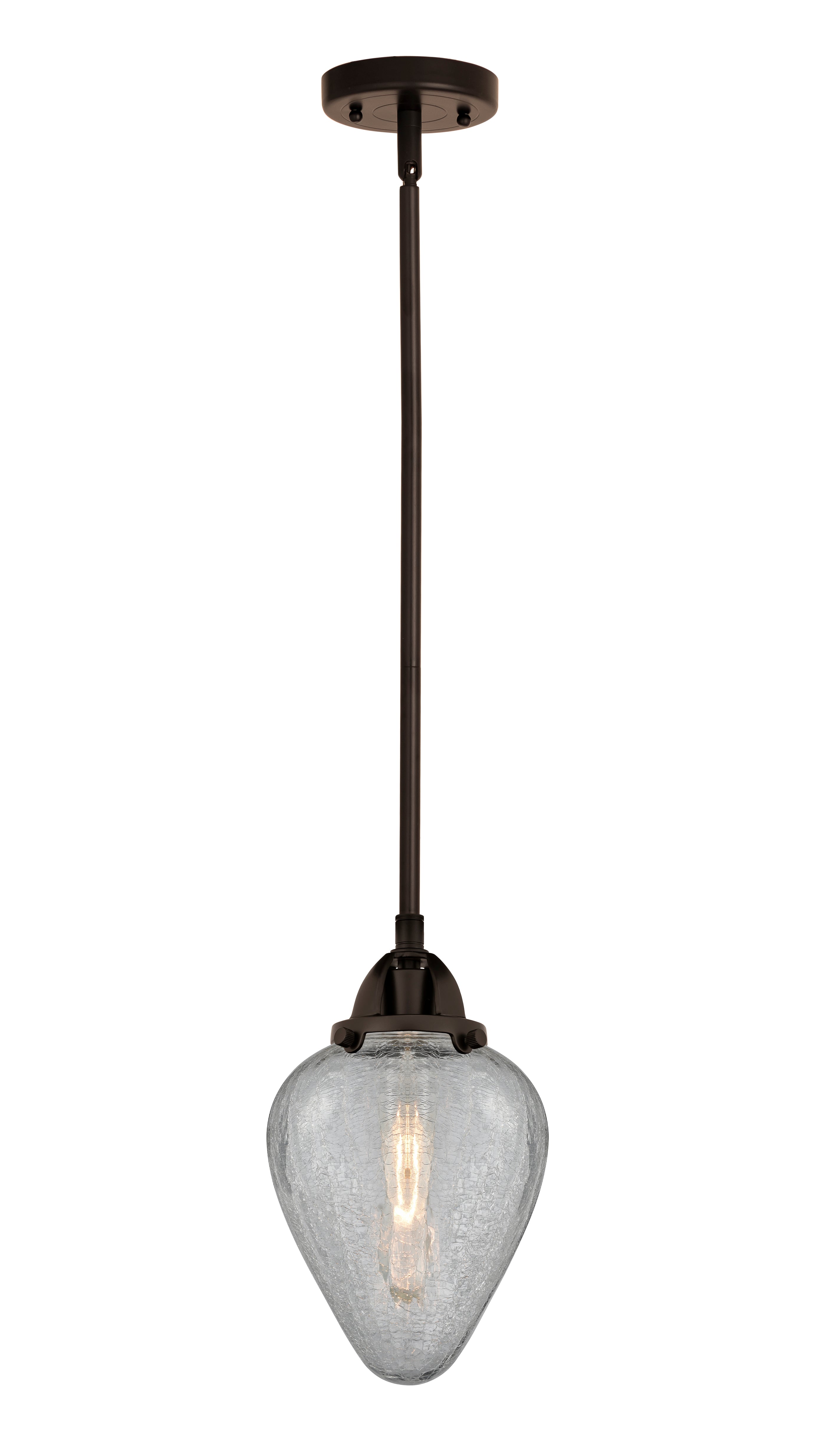 Nouveau 2 Mini Pendant Antique Copper Brass