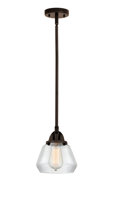 Nouveau 2 Mini Pendant Antique Copper Brass