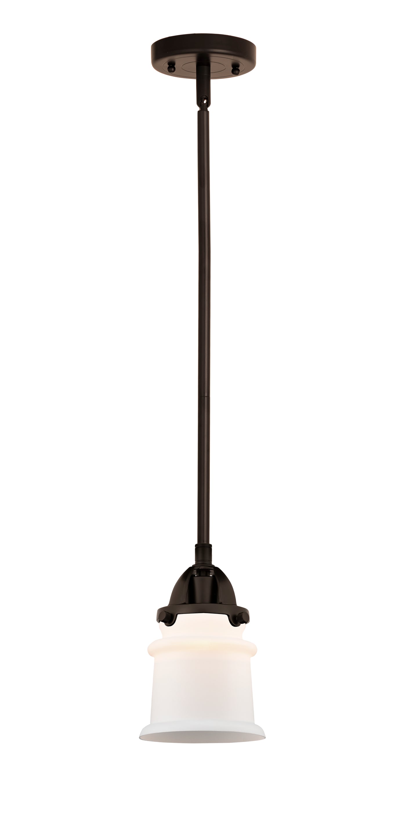 Nouveau 2 Mini Pendant Cast Brass Antique