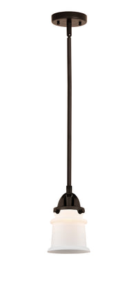 Nouveau 2 Mini Pendant Cast Brass Antique
