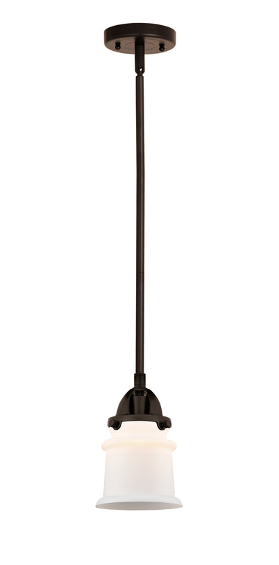 Nouveau 2 Mini Pendant Antique Copper Brass