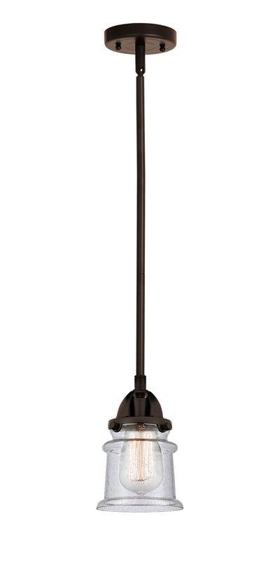 Nouveau 2 Mini Pendant Antique Copper Brass