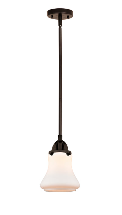 Nouveau 2 Mini Pendant Antique Copper Brass