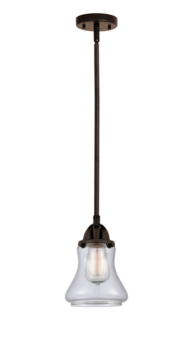 Nouveau 2 Mini Pendant Antique Copper Brass