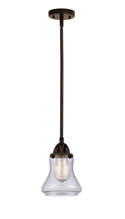 Nouveau 2 Mini Pendant Antique Copper Brass