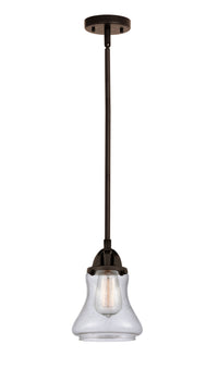 Nouveau 2 Mini Pendant Antique Copper Brass