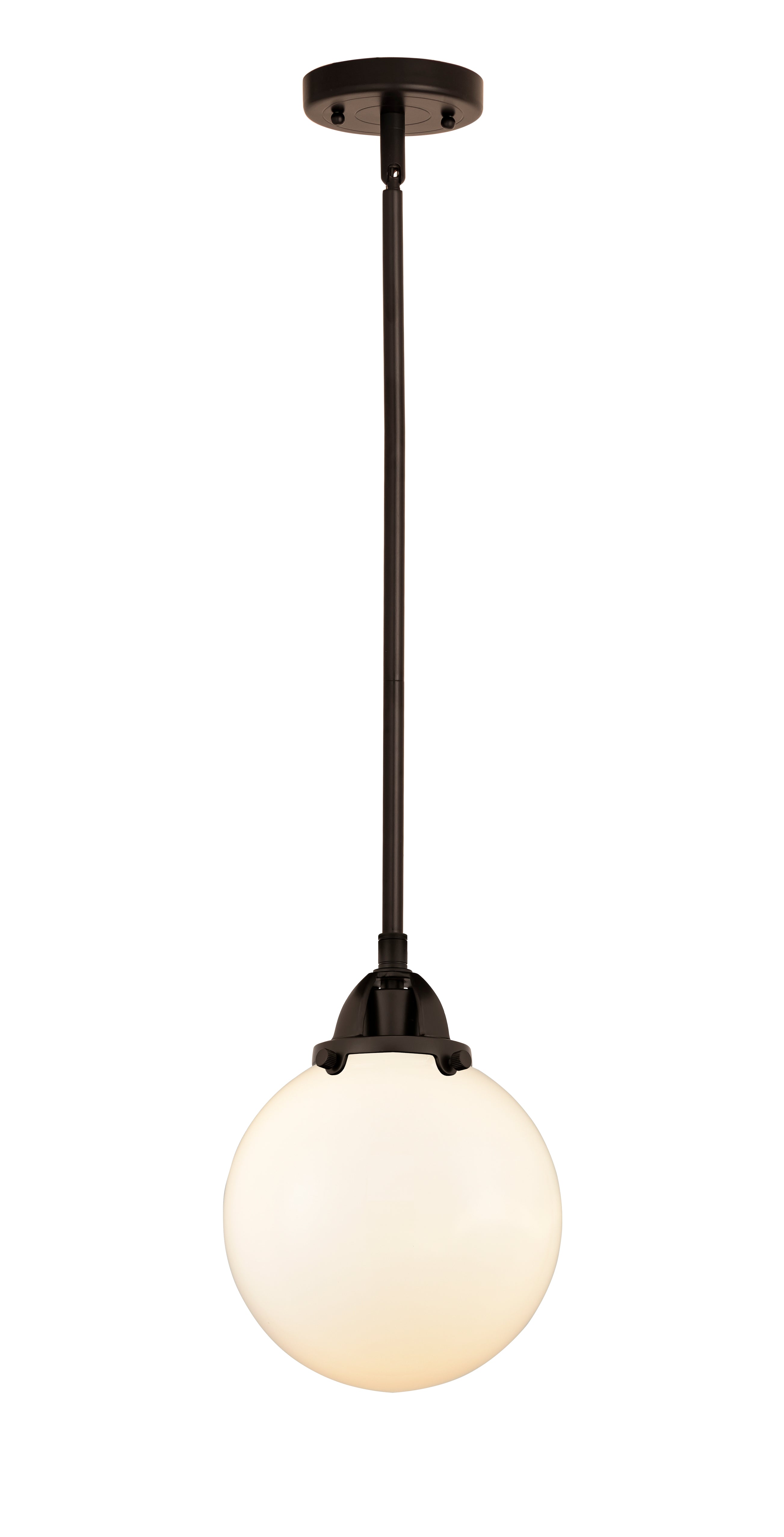 Nouveau 2 Mini Pendant Antique Copper Brass