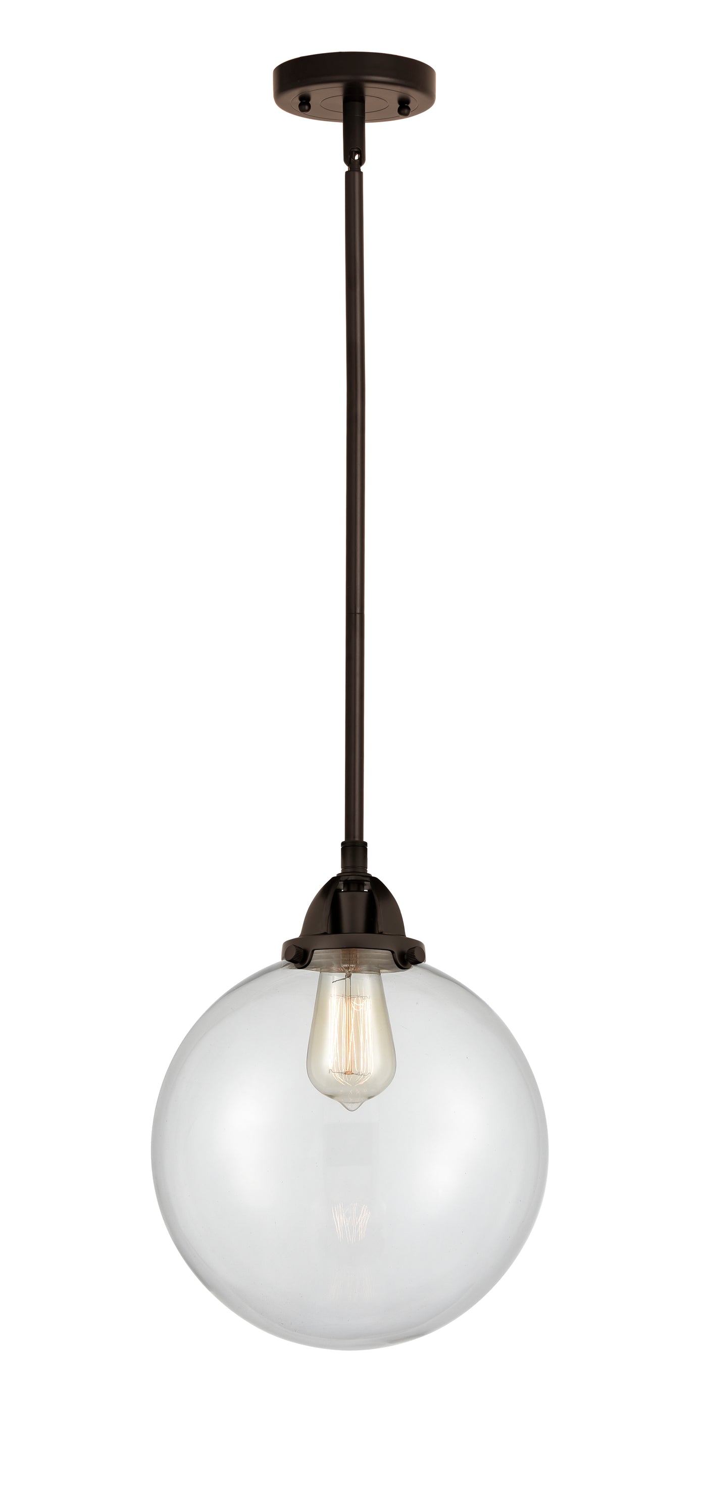 Nouveau 2 Mini Pendant Antique Copper Finish